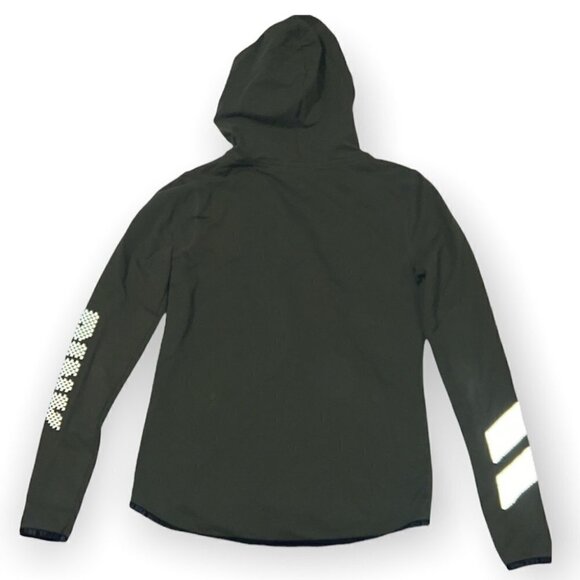 PINK Victoria’s Secret Army Green Zip Up Hoodie Size XS - Picture 8 of 10